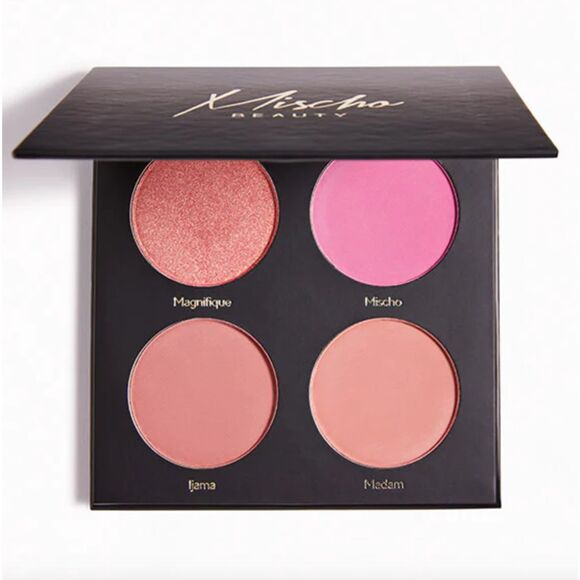 NIB Mischo Beauty Limited Edition Blush Palette & Hydrating Setting Spray Bundle - Picture 2 of 11